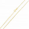 Złoty Łańcuszek pełny Ankier regulowana długość 42+3cm próby 585